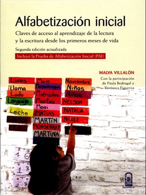 cover image of Alfabetización inicial